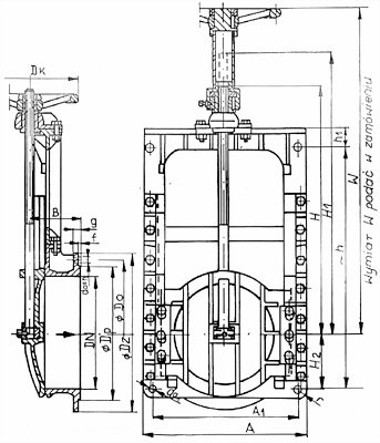 .:: Sweage Plate gate valves (Fig 0237) ::.